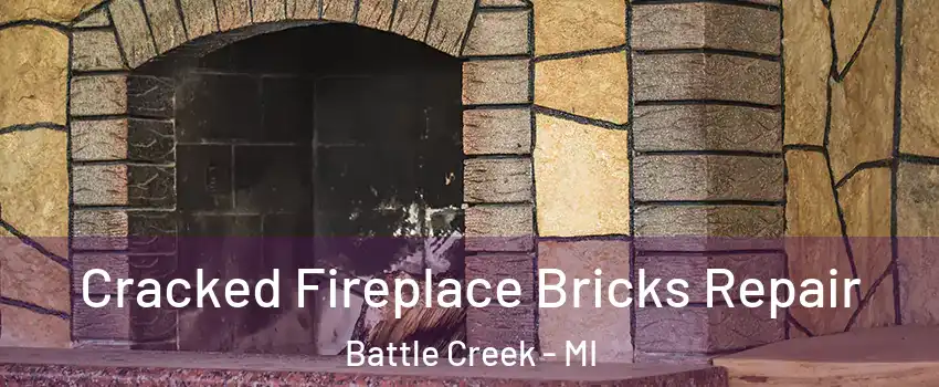  Cracked Fireplace Bricks Repair Battle Creek - MI