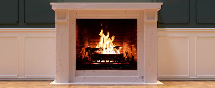 Decorative Electric Fireplace Installation in Battle Creek, Michigan