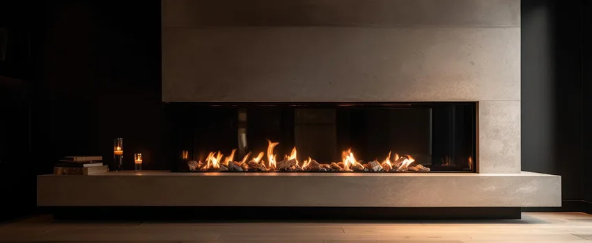 Gas Fireplace Ember Bed Design Services in Battle Creek, Michigan