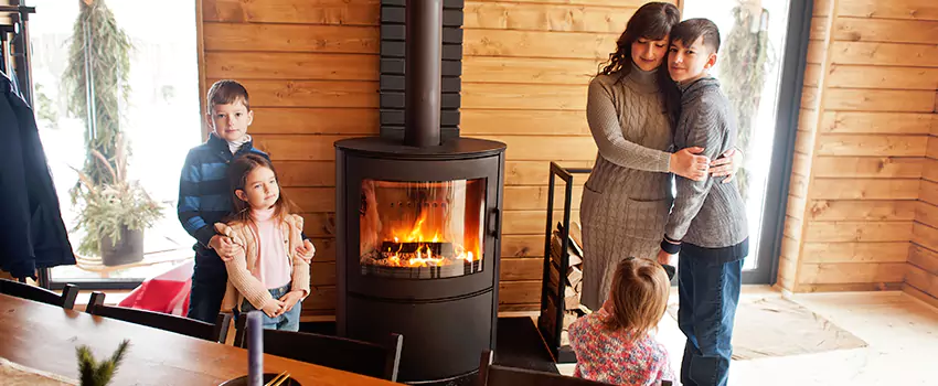 Morso Cast Iron Fireplace Insert Installation in Battle Creek, Michigan