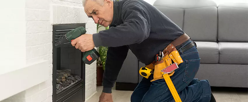 New Indoor Fireplace Installation in Battle Creek, Michigan