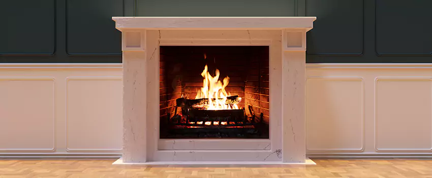 Open Flame Wood-Burning Fireplace Installation Services in Battle Creek, Michigan