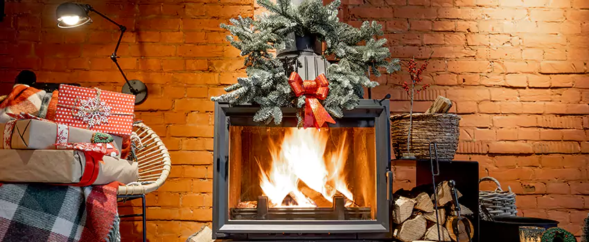 Travis Industries Linear Gas Fireplace Installation in Battle Creek, Michigan