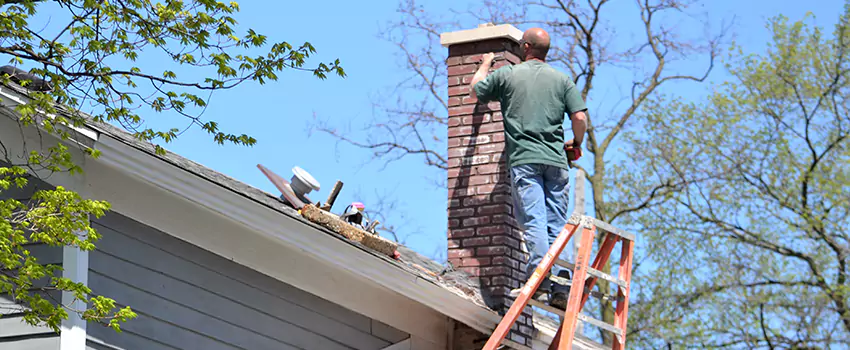 Vinyl and PVC Chimney Flashing Installation in Battle Creek, MI