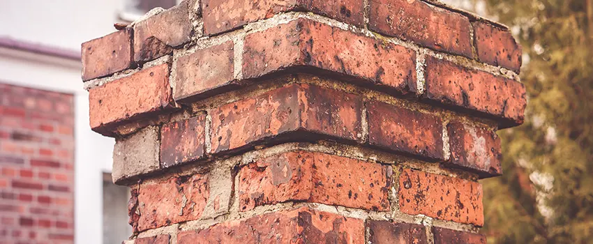Cracked Chimney Bricks Repair Cost in Battle Creek, Michigan