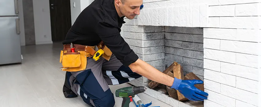 Fireplace Damaged Damper Frame Repair Services in Battle Creek, Michigan