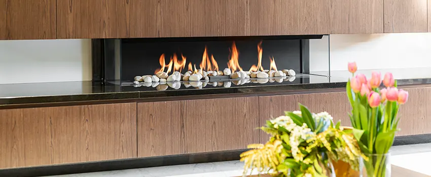 Double-height Fireplace Design Refurbishment in Battle Creek, Michigan