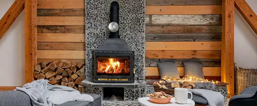 Thelin Hearth Products Direct Vent Gas Stove Fireplace Inspection in Battle Creek, Michigan