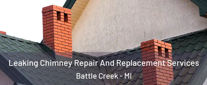  Leaking Chimney Repair And Replacement Services Battle Creek - MI