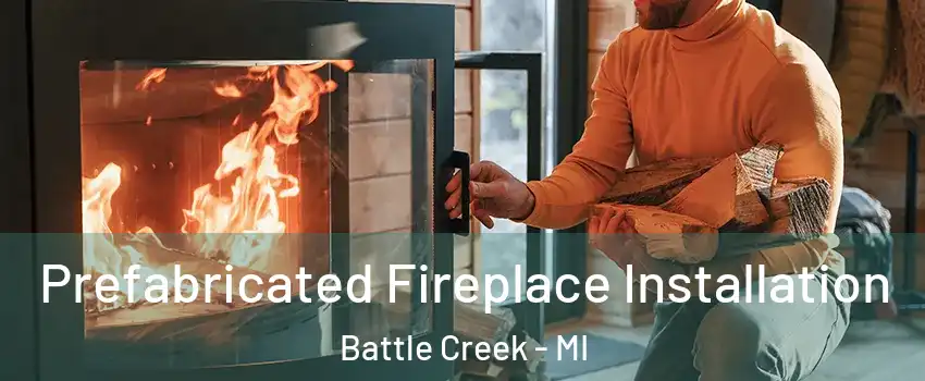  Prefabricated Fireplace Installation Battle Creek - MI